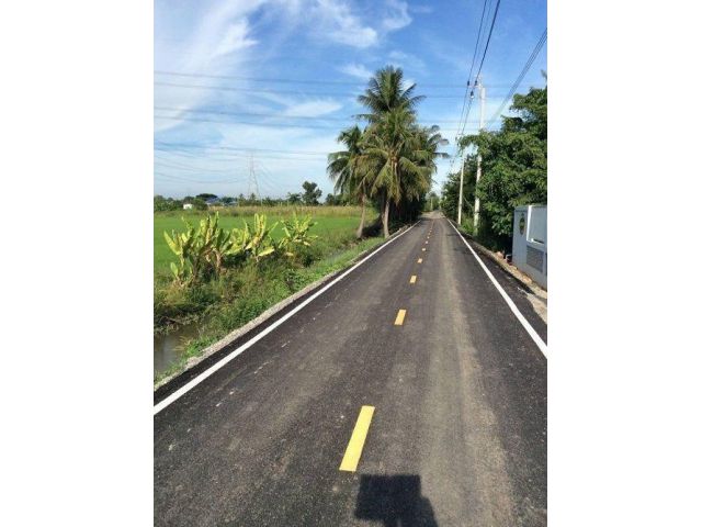 ขายที่ดิน 6 ไร่ ผังสีม่วง ต.ไทรใหญ่ อ.ไทรน้อย จ.นนทบุรี