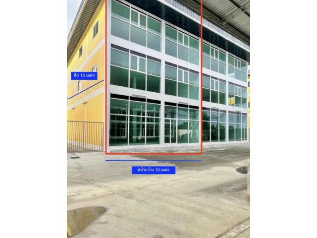 ถ.พุทธมณฑลสาย 2-กาญจนาภิเษก  3 ชั้น 32ตร.วา. พร้อมลานจอดรถกว้าง