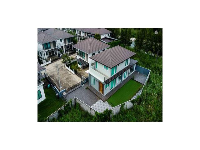 บ้านมุมแต่งครบ สไตล์รีสอร์ต ภัทรีดา อเวนิว 2 สามโคก ปทุมธานี