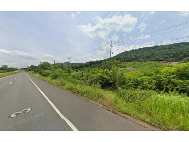 ขาย/เช่า ที่ดินติดถนนสุขุมวิท หน้ากว้าง 120 เมตร อำเภอเมืองตราด เนื้อที่ 20 ไร่