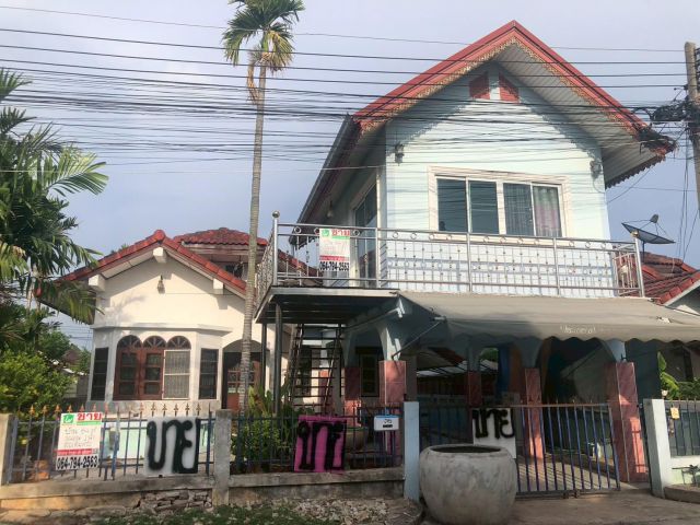 ขายบ้านเดี่ยว ชั้นเดียว เบญจเพชร ฉะเชิงเทรา ต่อเติมครัว และห้องอเนกประสงค์ยกสูง