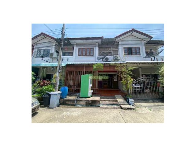 หมู่บ้านทรัพย์สมบูรณ์สุขเจริญ 2 ประชาอุทิศ วัดคู่สร้าง ขายด่วน ทาวน์เฮ้าส์ 2 ชั้น เนื้อที่ 18 ตร.ว ถนนเมน ทำเลดี ต่อเติม