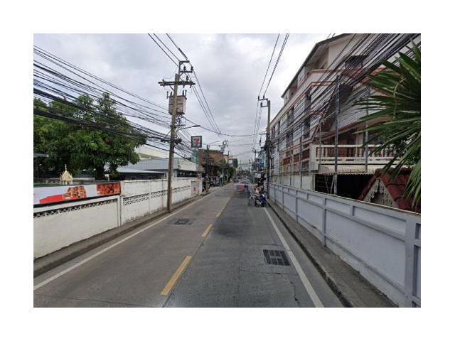 ขายที่ดินถนนอุดมสุข 51 ใกล้ MRT ศรีอุดม ทำเลดีติดถนนใหญ่