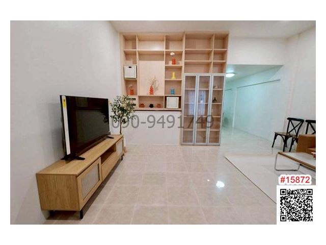 เช่า ทาวน์เฮ้าส์ 3.5 ชั้น หมู่บ้าน แฮปปี้แลนด์วิวล์ ซ.ลาซาล32 ตกแต่งสวย พร้อมอยู่