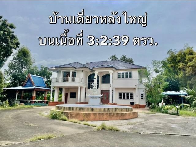 ขายบ้านเดี่ยวพนัสนิคมชลบุรี 3-2-39 ไร่