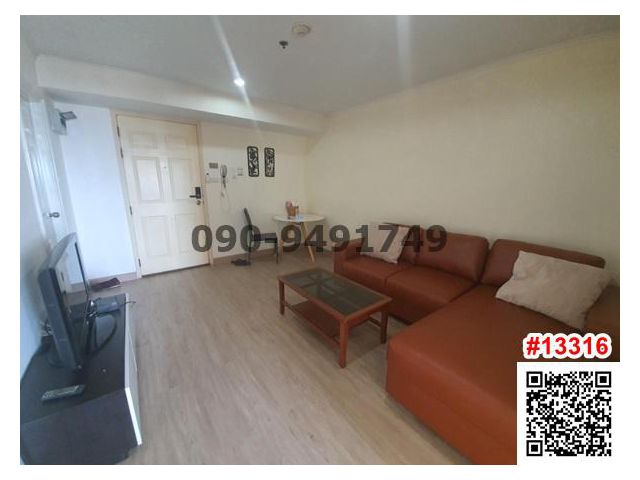 เช่า คอนโด ลุมพินี เพลส ปิ่นเกล้า 1 ห้องใหญ่พร้อมอยู่ ใกล้ MRT บางยี่ขัน