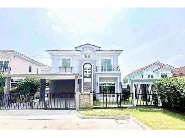 บ้านเดี่ยว ตกแต่งพร้อมอยู่ โครงการแกรนดิโอ รามอินทรา วงแหวน