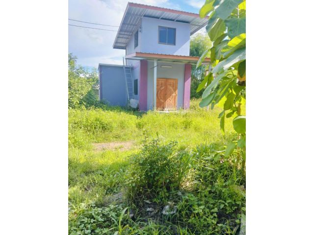 ขายบ้านเนื้อที่90ตรางวาสองห้องนอนห้องน้ำห้องครัวห้องว่างที่จอดรถราคา480000อยู่บ้านจ้วกตำบลน้ำโจ้อำเภอแม่ทะกิโลห่างจากตัว