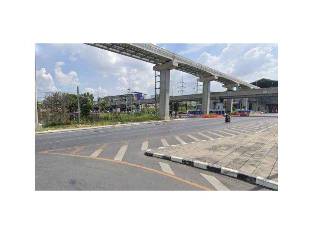 ขายที่ดิน 4 ไร่ ใกล้สถานีรถไฟฟ้าศรีอุดม ถนนศรีนครินทร์ แขวงหนองบอน เขตประเวศ กรุงเทพฯ