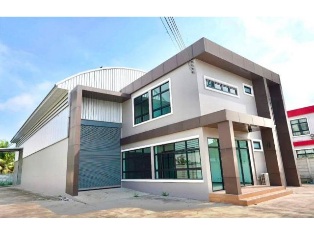 ขายที่ดินเปล่าถมแล้วพร้อมรับสร้างโกดัง โรงงาน ออฟฟิศใหม่ ย่านบางบัวทอง นนทบุรี 340