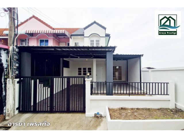 พนาสนธิ์วิลล่า12 สมุทรปราการ หลังริม ตกแต่งพร้อมเข้าอยู่