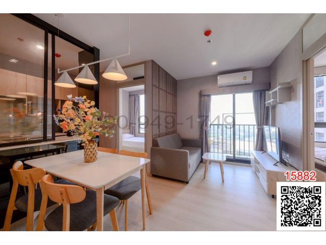 เช่า คอนโด Nue Noble Srinakarin-Lasalle 2 ห้องนอน ติด MRT ศรีลาซาล