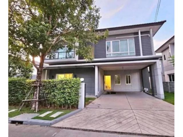 ขายบ้านเดี่ยวหลังมุม 2 ชั้น  61 ตร.ว. โครงการ Centro บางนา  วงแหวน ทำเลสะดวก ใกล้เมกะบางนา  วงแหวนกาญจนา