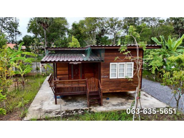 ขายบ้านสวนเดินทางง่าย ใกล้ มศว.องครักษ์ ย่านคลอง 16