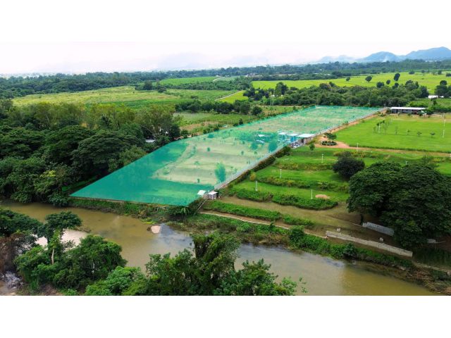 ขายที่ดินติดลำน้ำลำตะเพิน จ.กาญจนบุรี ห่างจากตัวเมืองเพียง 22 กิโลเมตร