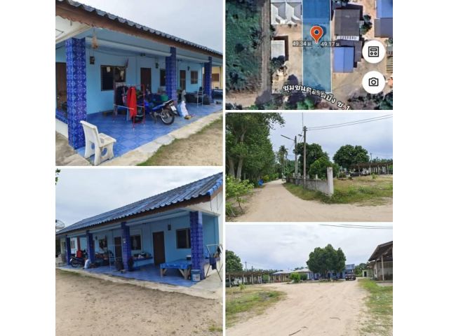 #เสนอขายห้องแถวบึงศรีราชาชลบุรี ที่ดิน 176.7 ตารางวาพร้อมห้องแถว 3 ห้อง ️ผู้เช่าเต็ม ค่าเช่าเดือนละ 2,000 บาท/ห้อง