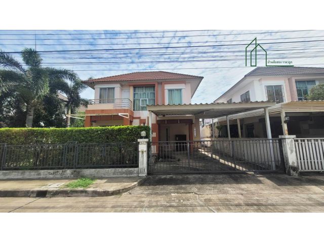 บ้านเดี่ยว 2 ชั้น หมู่บ้านรสิกา เทพารักษ์ สมุทรปราการ พร้อมอยู่