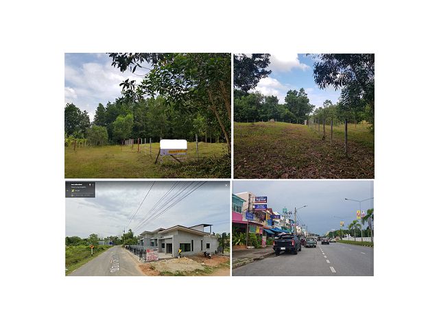 ด่วน! อนาคตทำเลทองแน่นอน!! ขายที่ดินโฉนดใกล้สนามบินหาดใหญ่ 200 ตรว. (8 ห้อง)