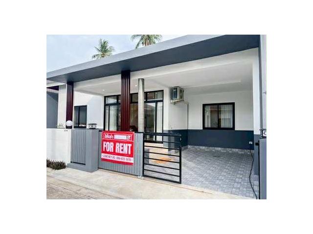 บ้านเดี่ยวขนาด 3 ห้องนอน 2 ห้องน้ำ พร้อมพื้นที่ใช้สอย 110 ตารางเม