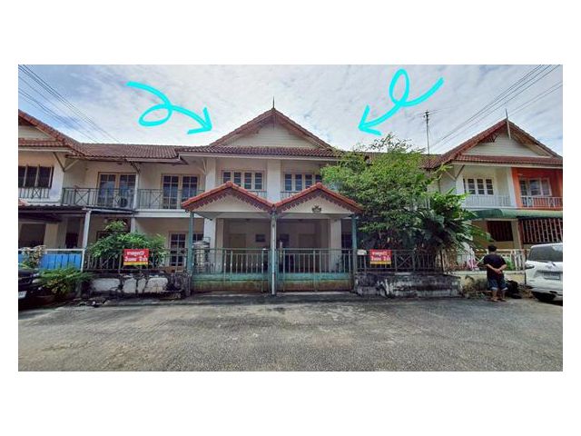 ขายถูก!! ทาวน์เฮ้าส์ 2 ชั้น จำนวน 2 หลัง หมู่บ้านพฤกษา1/1 อยู่ระหว่างรังสิต รังสิตคลอง7 และ คลอง8