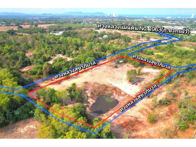 ขายที่ดิน ใกล้สนามกอล์ฟฟินิกส์ ขายยกแปลง ห้วยใหญ่ พัทยา