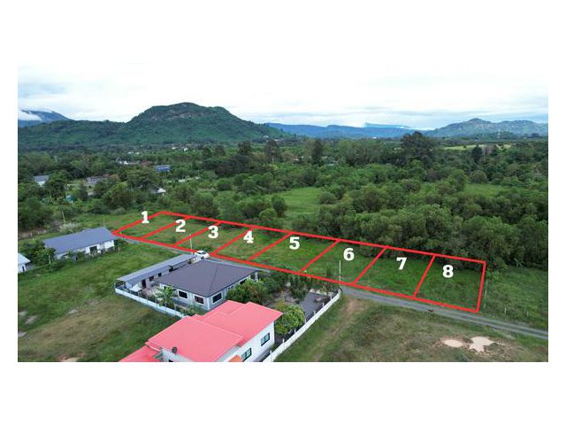 ที่ดินวิวเขา 87 ตารางวา ขาย 550,000 บาท มีโฉนด มีเพื่อนบ้านพักอาศัย ไฟฟ้า ประปา