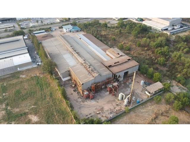 ขายโรงงานหลอมแบตเตอรีแปลงยาวฉะเชิงเทรา