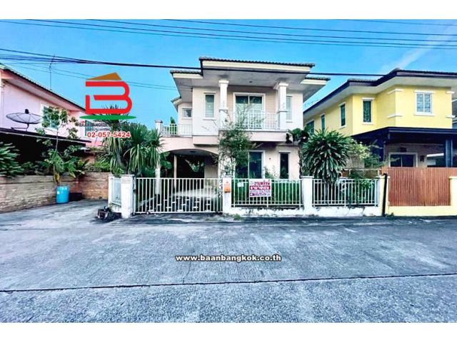 บ้านเดี่ยว เนื้อที่ 42.1 ตรว. หมู่บ้านสินทรัพย์ 2 ใกล้โลตัสคลอง 4เขตธัญบุรี ปทุมธานี