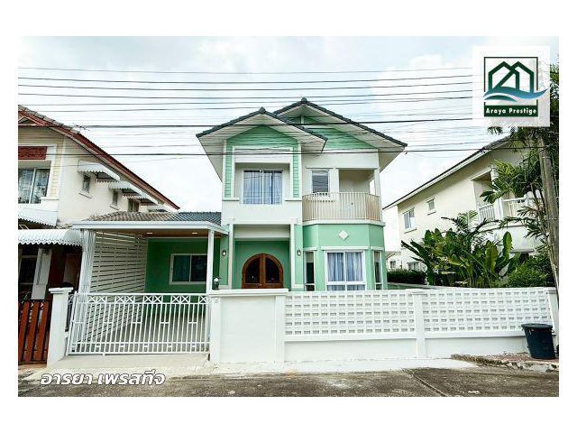 ฟ้าปิยรมย์ ลำลูกกาคลอง6 เฟส7 บ้านติดหน้าสวนรีโนเวทพร้อมเข้าอยู่