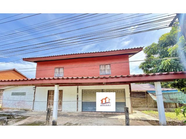 ขายบ้านนราธิวาส บ้านเดี่ยวครึ่งปูนครึ่งไม้