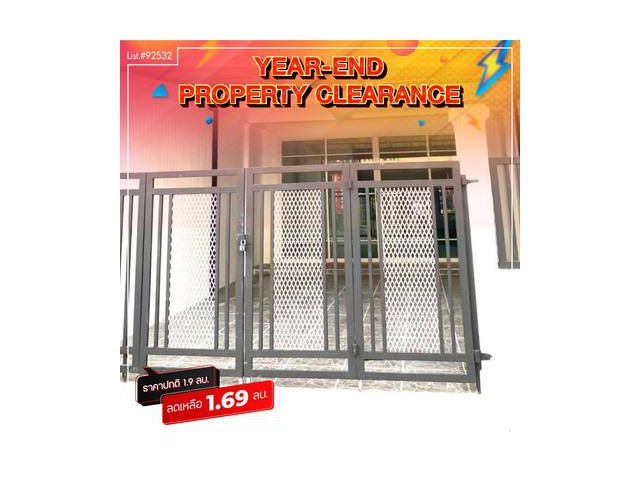 ขาย ทาวน์เฮ้าส์ 2 ชั้น รีโนเวทใหม่ทั้งหลัง หมู่บ้าน ป.ผาสุขนิเวศน์ บางบัวทอง นนทบุรี ติดริมถนนใหญ่กาญจนาภิเษก