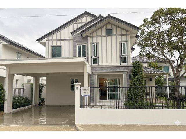 ปล่อยเช่า บ้านเดี่ยว 2 ชั้น Villaggio 3 ศรีนครินทร์-บางนา (พร้อมเข้าอยู่20พย.นี้)