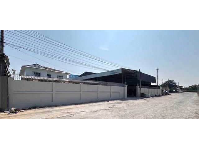 ขายโกดังพร้อมออฟฟิศและบ้านพัก บนพื้นที่ 1 ไร่ ซอยวัดศรีวารีน้อย บางเสาธง สมุทรปราการ พื้นที่ธุรกิจครบชุด