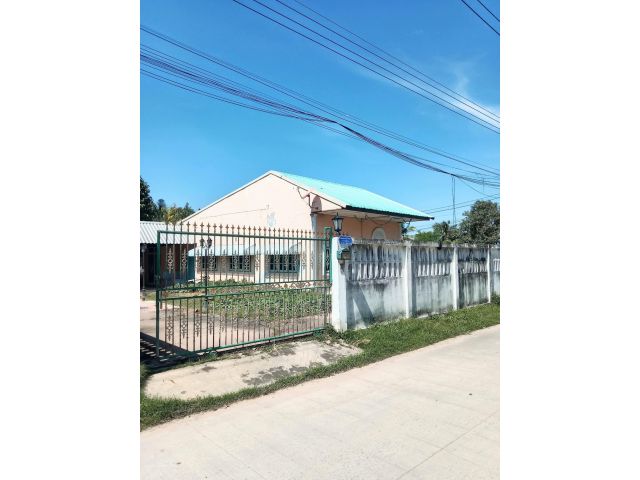 บ้านพร้อมที่ดิน แหล่งการค้า ธุรกิจ อ.นางรอง บุรีรัมย์