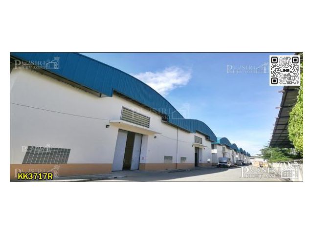 ให้เช่าโรงงานสภาพใหม่ 700 ตร.ม. บนพื้นที่สีม่วง รถเทรลเลอร์เข้า-ออกสะดวก ปลอดภัยด้วย รปภ.คอยดูแล 24 ชั่วโมง