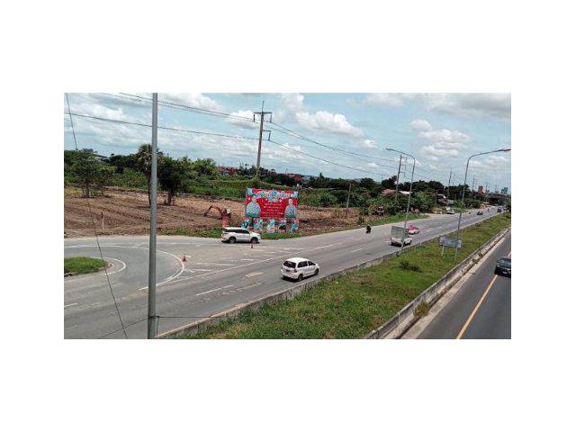 ขายที่ดิน 3 ไร่ ติดถนน 345 ต.บางคูวัด อ.เมืองปทุมธานี จ.ปทุมธานี