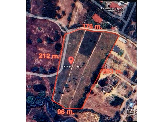 ขายที่ดินเปล่า สามพระยา ชะอำ จ.เพชรบุรี 19-1-97 ไร่ เป็นพื้นที่เกษตรกรรม เหมาะซื้อเพ่ื่อการลงทุน ราคา 21.6 ลบ.*