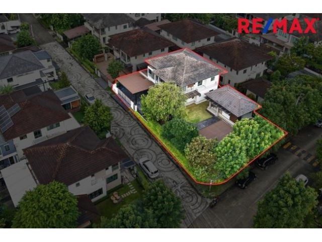 ขายบ้านเดี่ยว หมู่บ้าน เศรษฐสิริ ราชพฤกษ์-จรัญ 187 วา หลังมุม พร้อมเรือนรับรอง