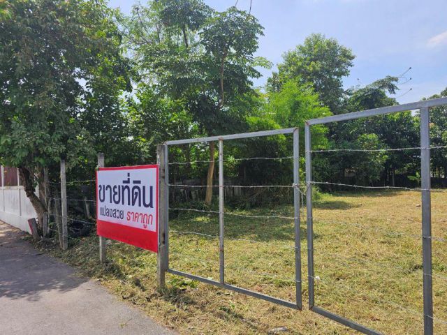 ขายที่ดินแปลงสวย ถมแล้ว ขนาด 196 ตร.วา เข้าซอย หทัยราษฎร์ 23/1 เพียง 500 ม. ใกล้ทางด่วน - ถนนวงแหวน - MRT มีนบุรี