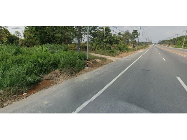 ขายที่ดิน 25 ไร่ ติดถนนสำนักอ้ายงอนต ใกล้เรือนจำกลางระยอง ต.แม่น้ำคู้ อ.ปลวกแดง จ.ระยอง