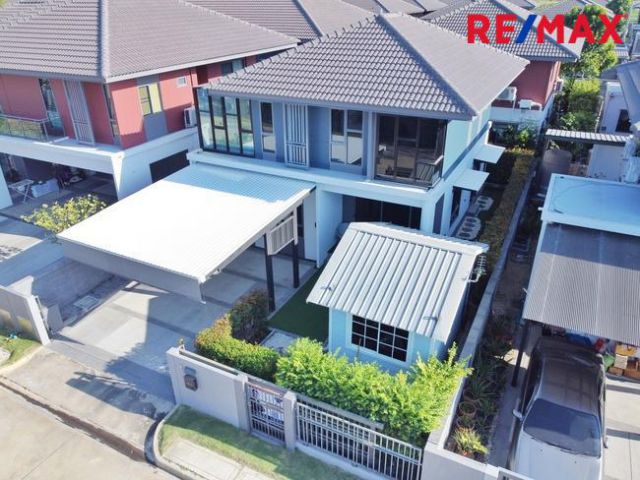 บ้านเดี่ยว สราญสิริ ชัยพฤกษ์-แจ้งวัฒนะ 56 ตร.ว. ต่อเติมครบพร้อมอยู่ ต้นโครงการ ใกล้โรงเรียนนานาชาติสิงคโปร์นนทบุรี SISB