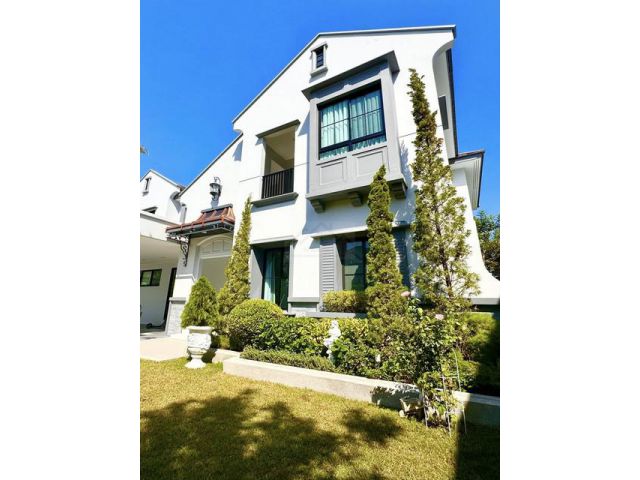 ขายบ้านเดี่ยว 107 ตรว. แปลงมุม นันทวัน พระราม9-กรุงเทพกรีฑาตัดใหม