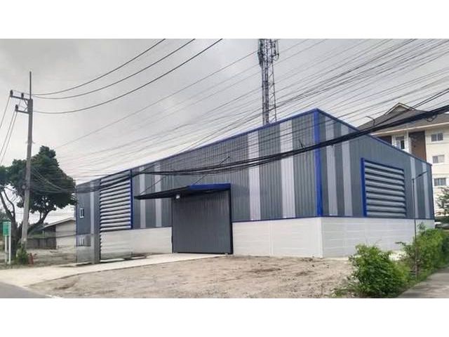 ให้เช่าโกดังหนองไม้แดงชลบุรี อาคารโกดังสร้างใหม่ให้เช่า 450 ตาราง