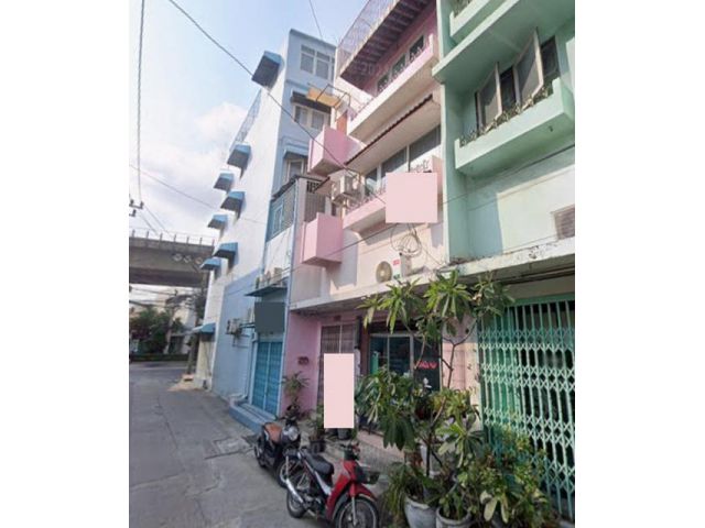 ให้เช่าตึกแถว 4 ชั้น MRT ท่าพระ 345 ม. รวมดาดฟ้า Airbnb เพชรเกษม