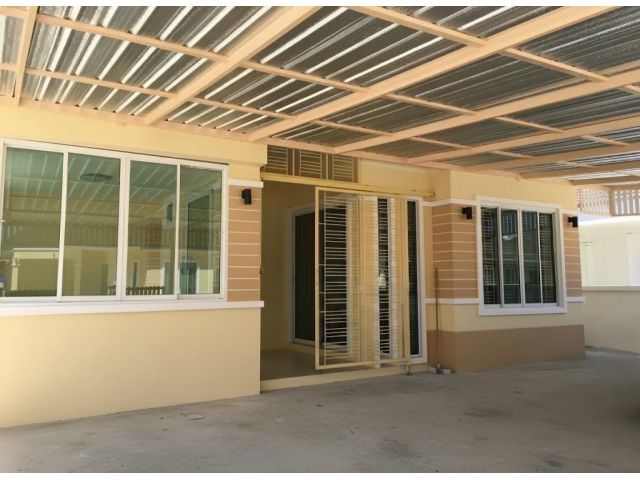 ขายบ้านเดี่ยวชั้นเดียว โครงการทรัพย์พรรณา ถนนพุหวาย ตำบลชะอำ อำเภอชะอำ จังหวัดเพชรบุรี