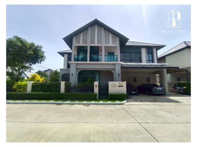 ขายบ้านเดี่ยวสุดหรู Bangkok Boulevard Westgate แบบ Marseille หลังใหญ่ บนทำเลทองใกล้ Central Westgate และรถไฟฟ้าสายสีม่วง