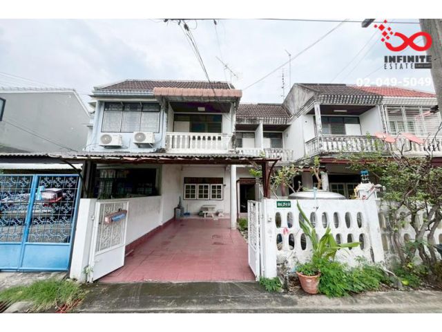 ขายทาวน์เฮ้าส์ 2ชั้น 27ตร.วา ม.พรทวี สุขุมวิท 101 ปุณณวิถี 47 พระโขนง