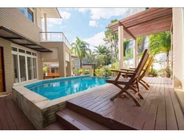 H950 ขายบ้านพักตากอากาศ พูลวิลล่า 2 ชั้นพัทยา–สัตหีบ เยื้องสวนนงนุช