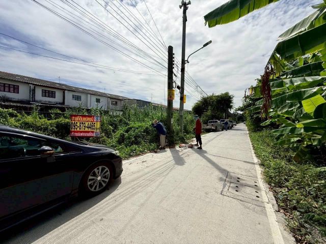 Vายด่วน️ที่ดินทำเลดี 50 ตารางวา️ติดถนนคอนกรีตสาธารณะซอย มิตรอารีย์ 1 อ.บางบัวทอง จ.นนทบุรี095-879-4465