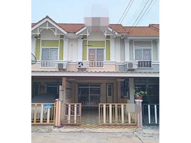 ขายทาวน์เฮ้าส์มือสองพานทอง โครงการบ้านวนัญญา ชลบุรี